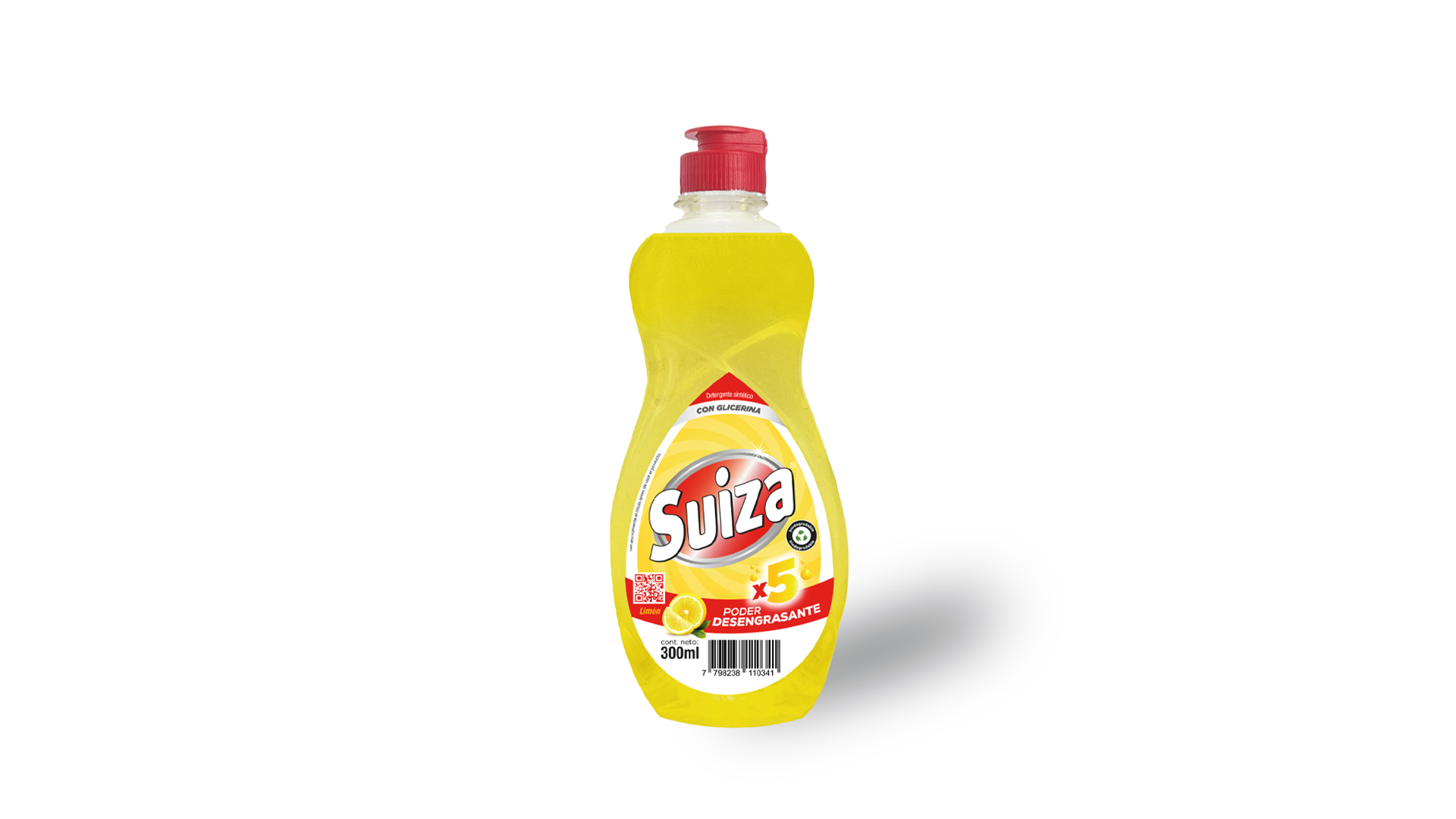 Detergente Suiza Limón